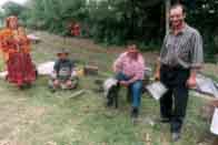 Gipsy encampment