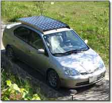 Solar powered Prius